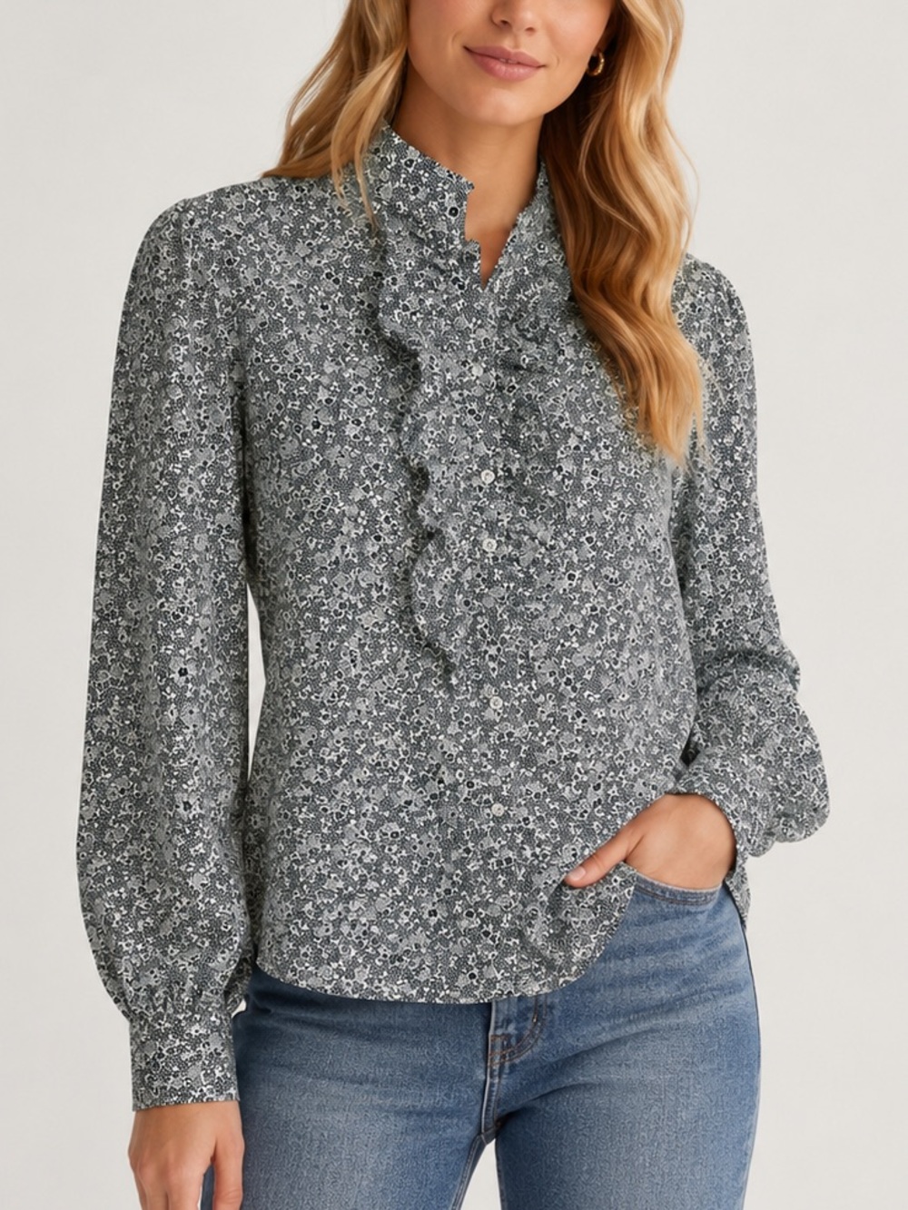 Diane Von Furstenberg Blouse size medium